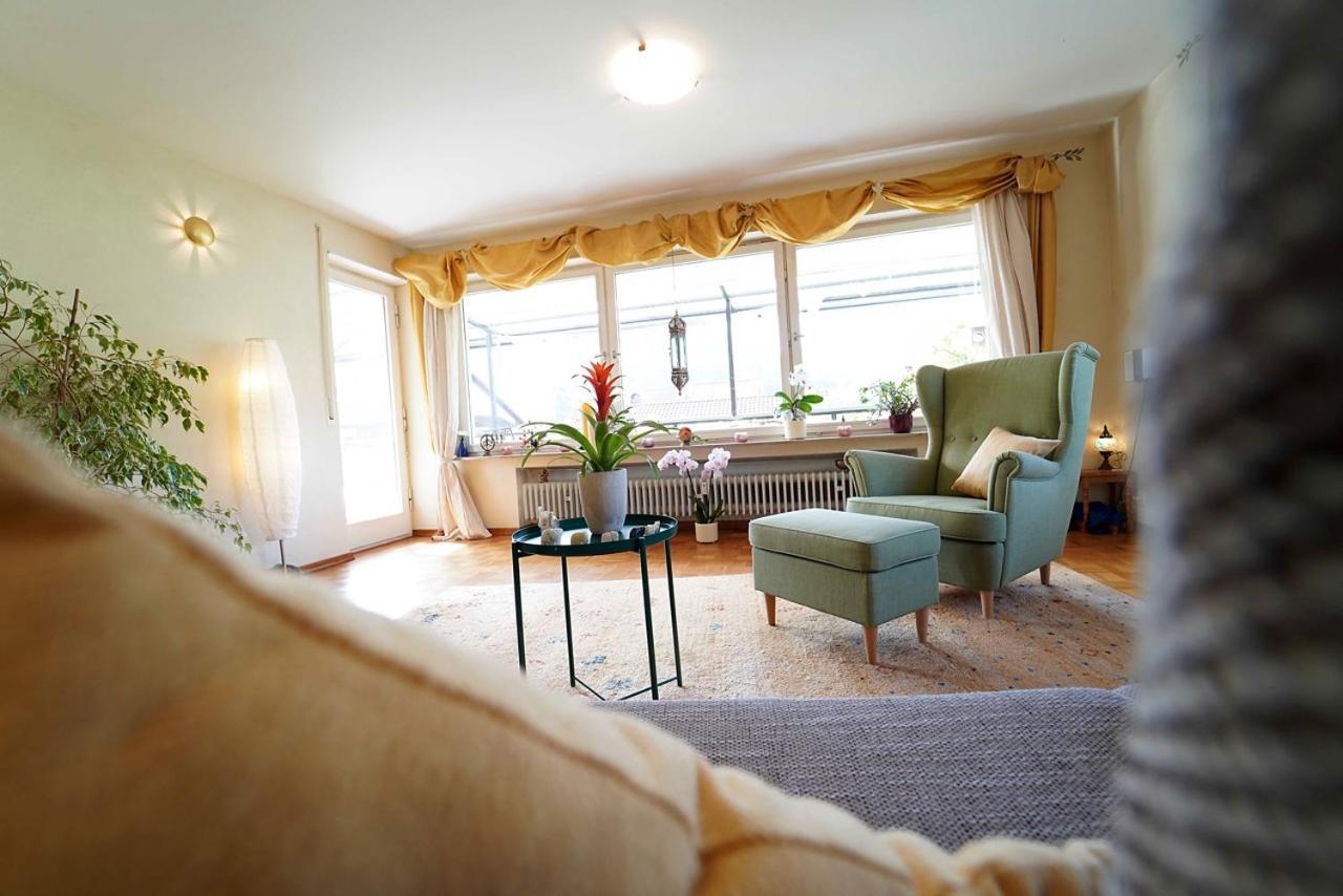 Ferienwohnung Im Haus Lotus Mit Grossem Balkon Und Garten Bad Urach Exteriör bild